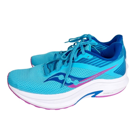 New SAUCONY Axon Running Shoe Blaze/Royal S10657-30 Women’s Size 11 Blue - Picture 7 of 15